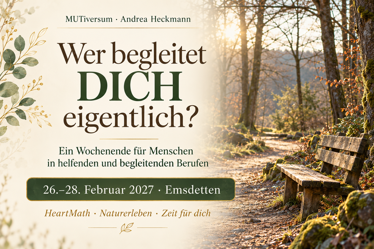 Wer begleitet DICH eigentlich? Seminar vom 26. bis 28. Februar 2027 in Emsdetten